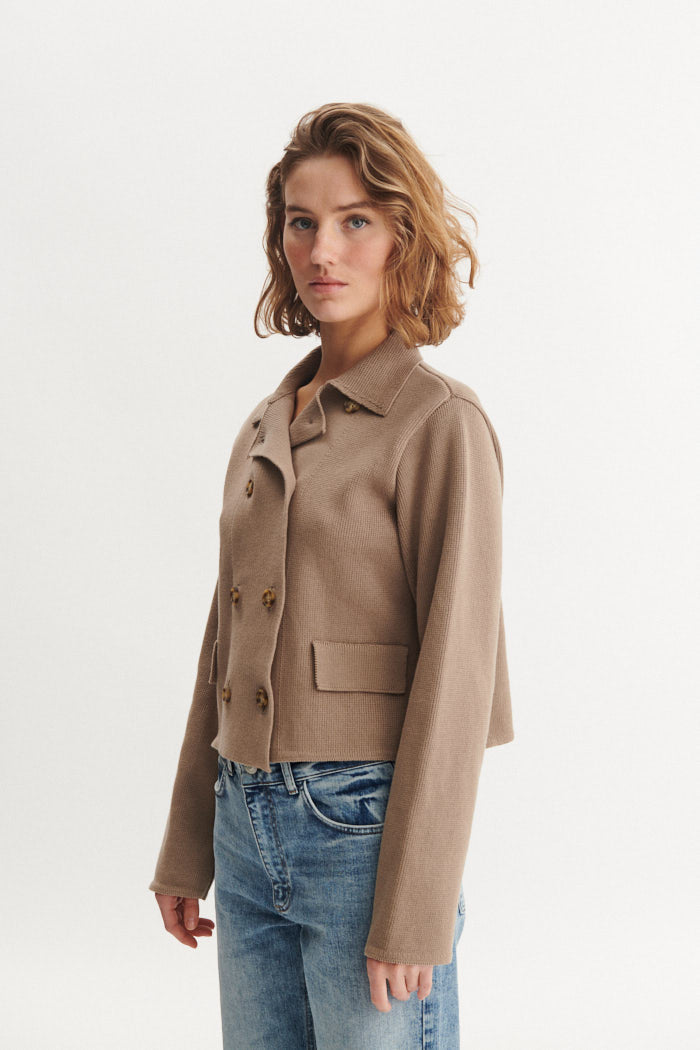 Basic Apparel Mima Jacket Jackets 715 Greige